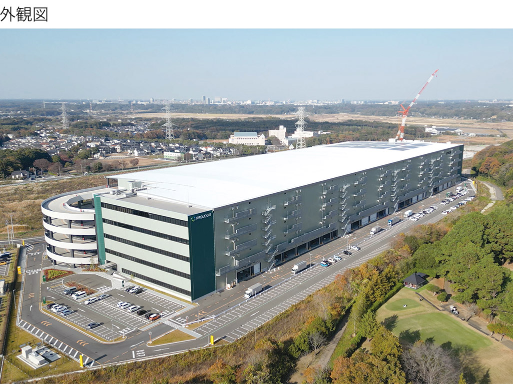 千葉県八千代市　　東日本トランスポート様　（テナント型物流倉庫の一角に設備導入）